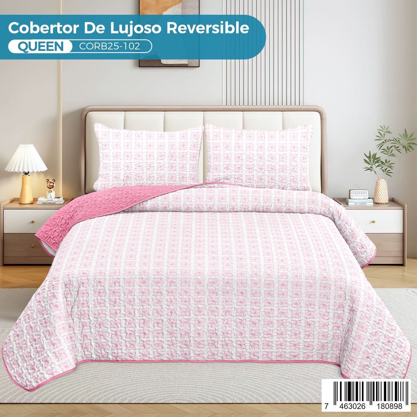 Cobertor 3 PIEZAS QUEEN y KING
