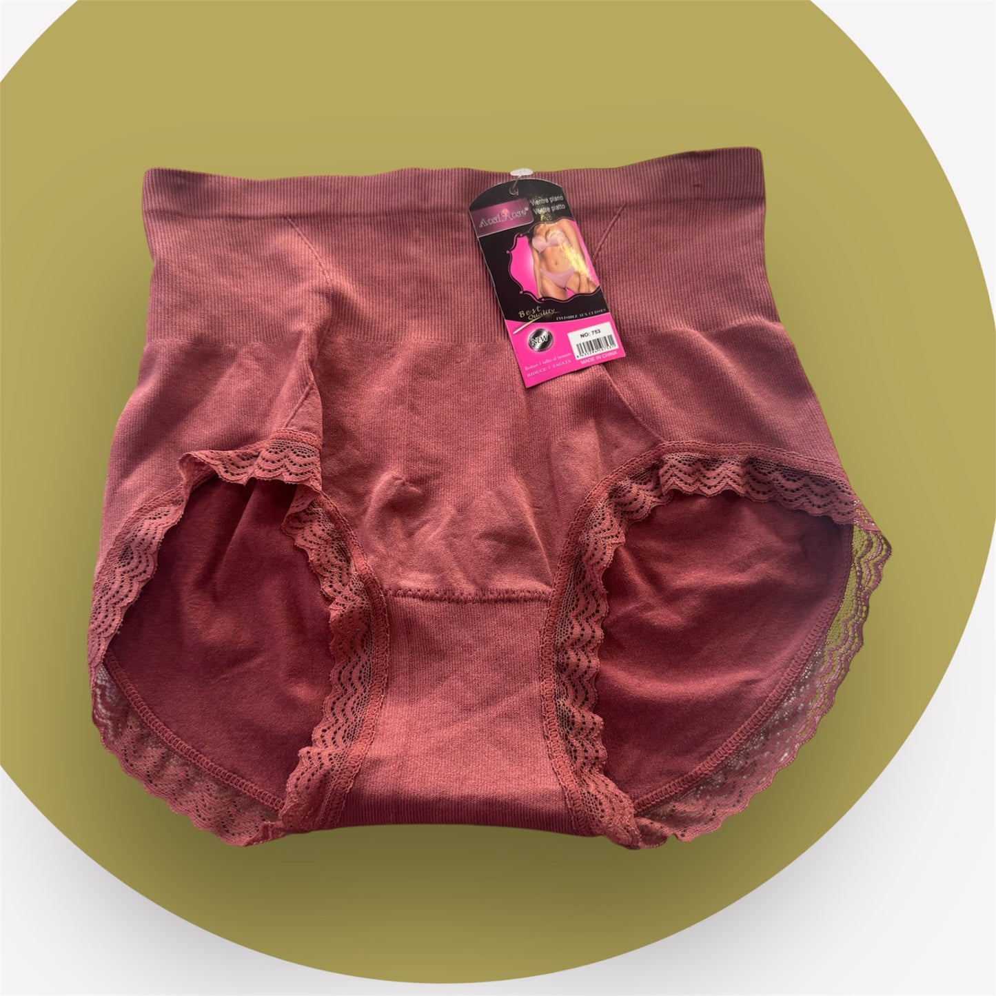 Panty Faja Con Encaje