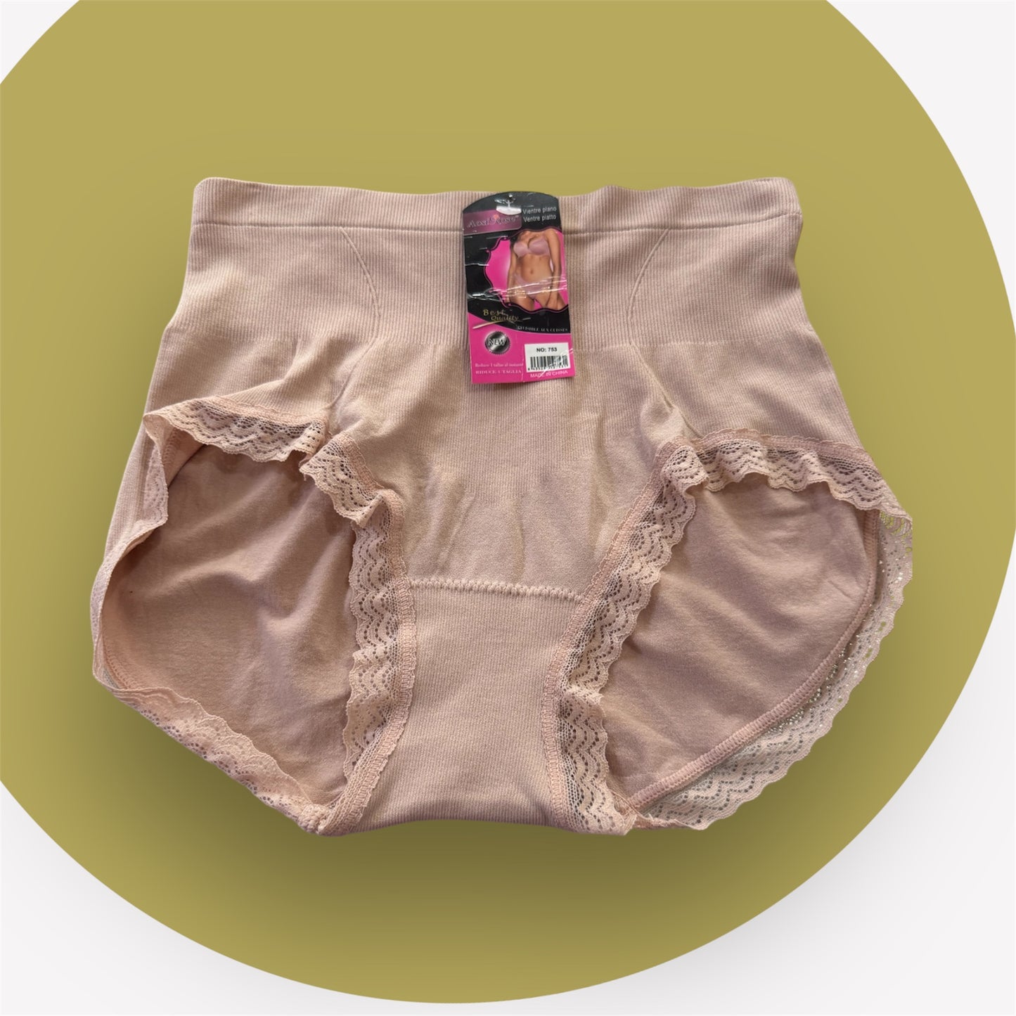 Panty Faja Con Encaje
