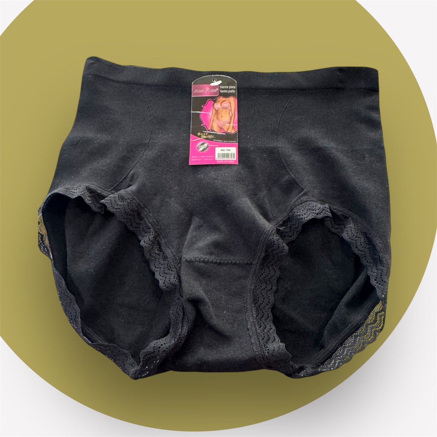 Panty Faja Con Encaje