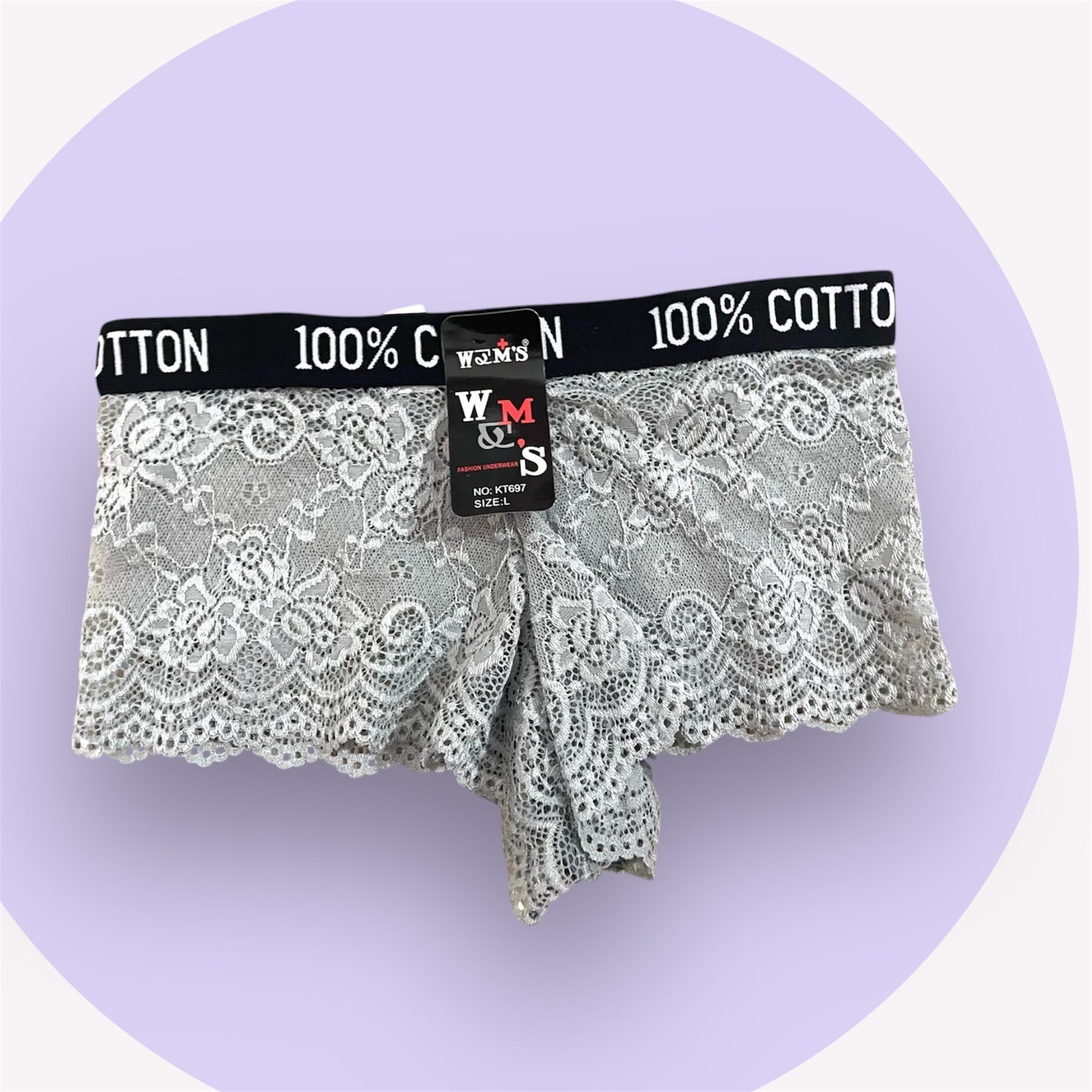 Panty Boxer 100% Cotton