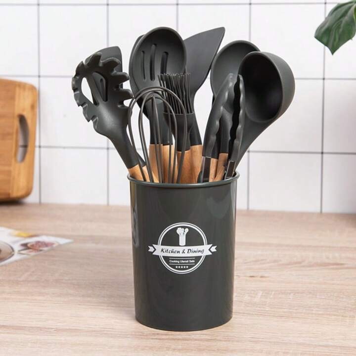 Utensilios de cocina de silicona 12 pieza