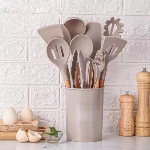 Utensilios de cocina de silicona 12 pieza