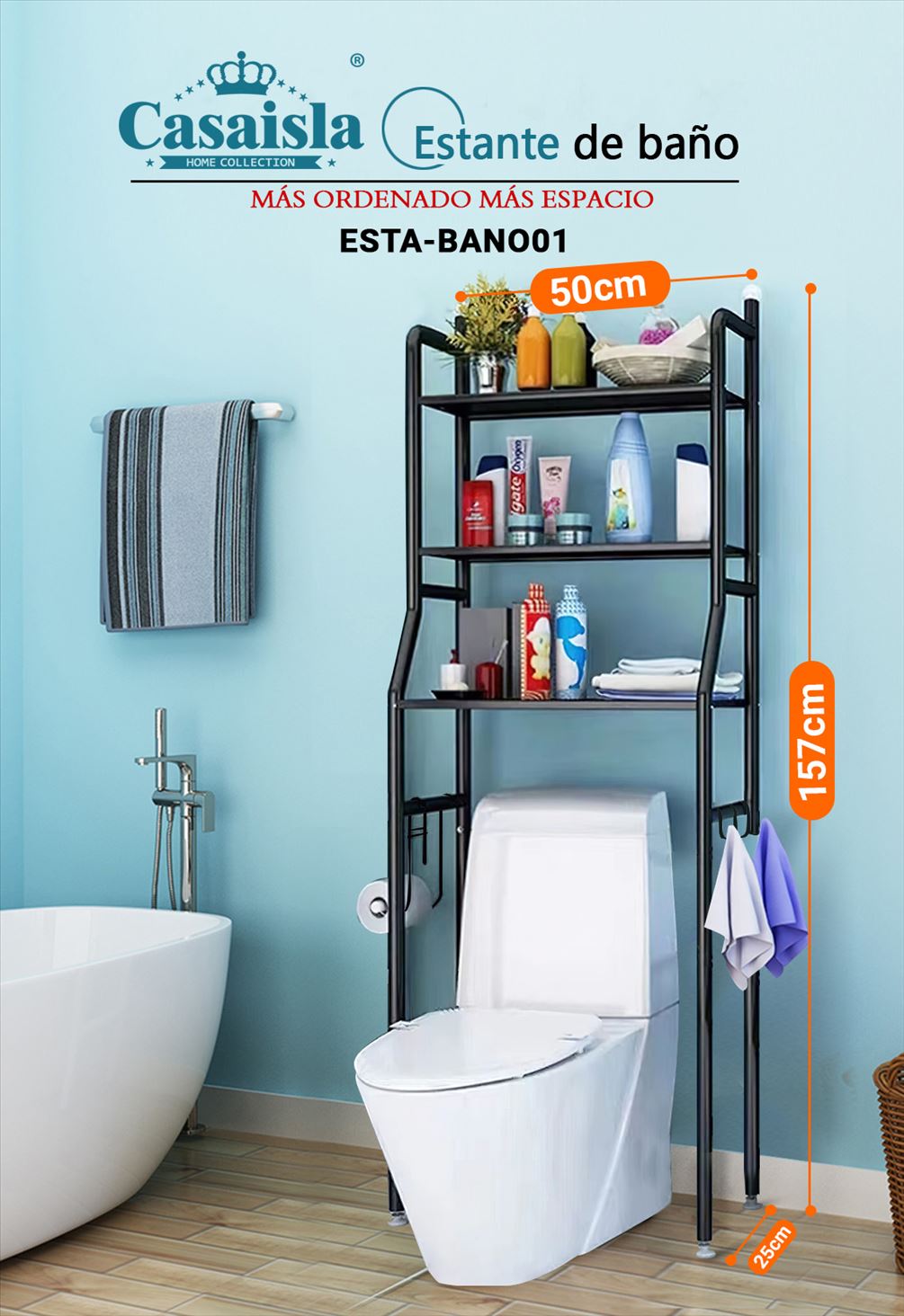 Estante de baño 01