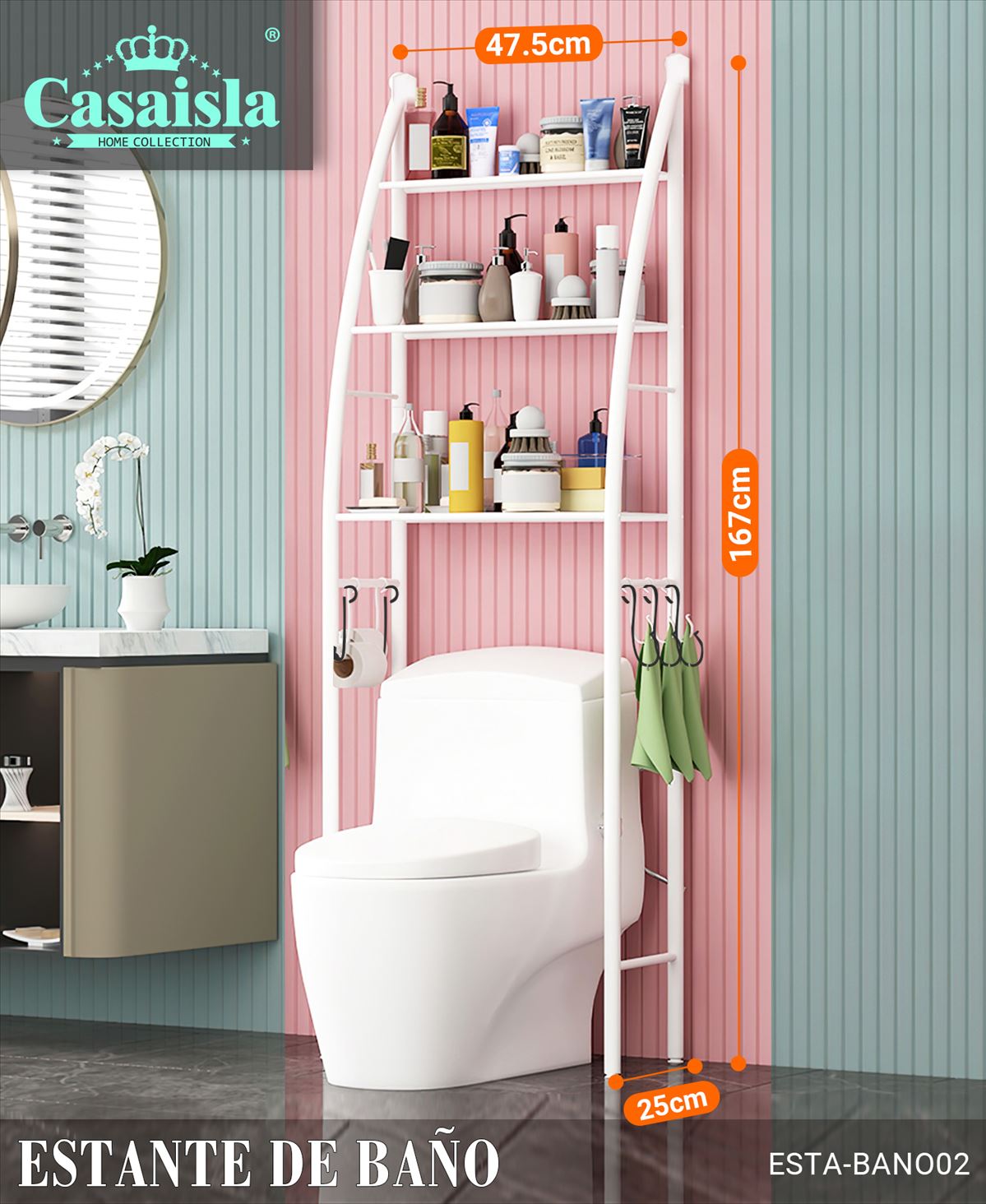 Estante de baño 02