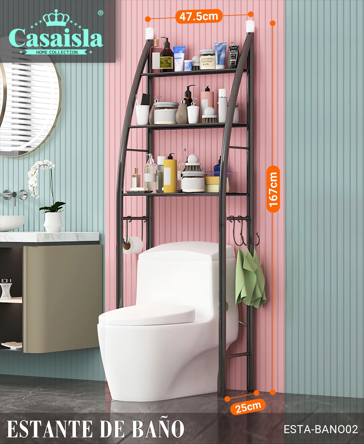 Estante de baño 02