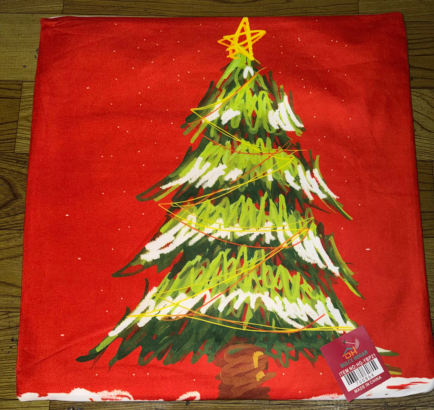 Forro de cojin Navideño