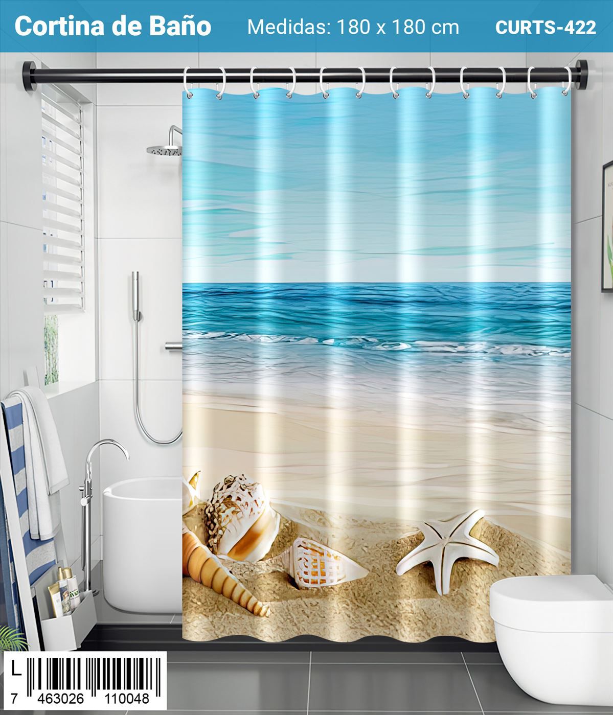 Cortina Impermeables con Diseño