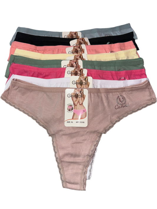 Panty De algodon tanga