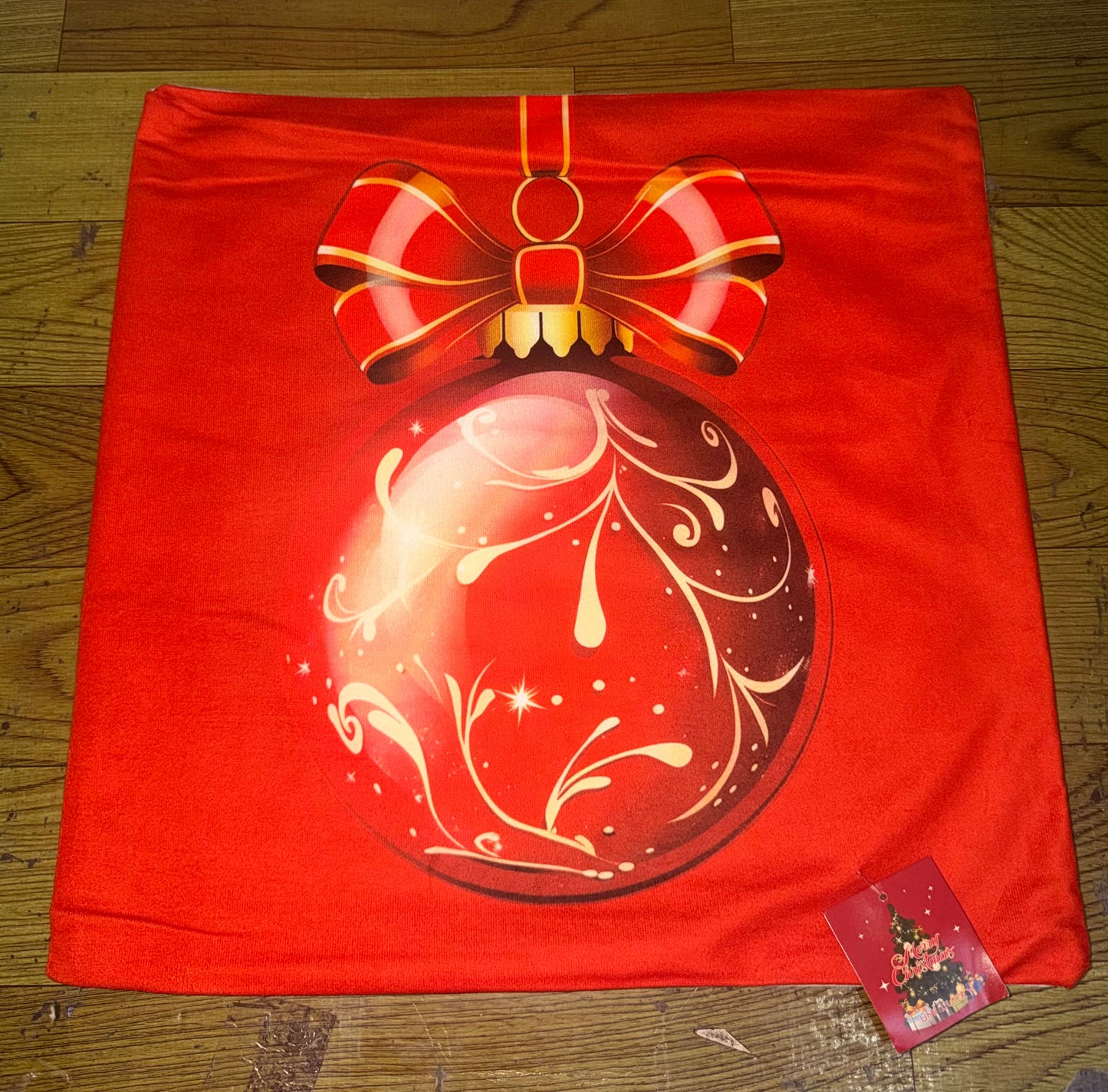 Forro de cojin Navideño