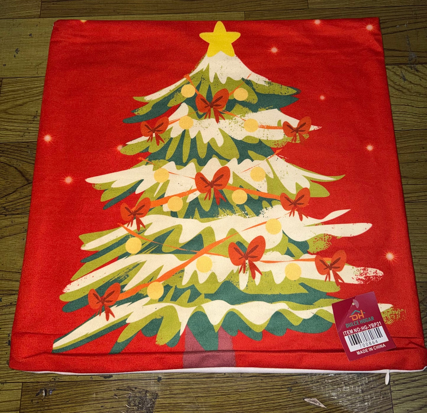 Forro de cojin Navideño