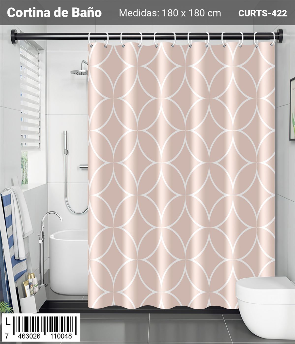 Cortina Impermeables con Diseño