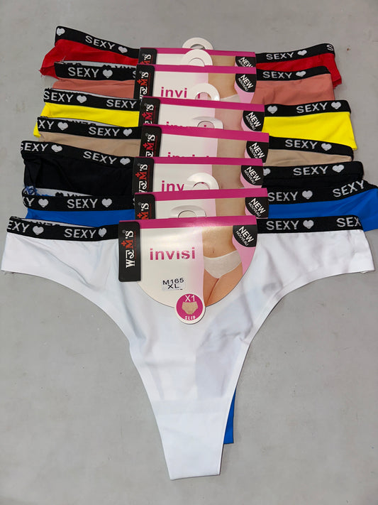 Panty tanga sin costura