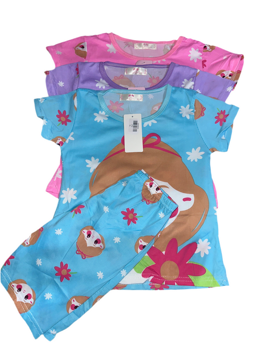 Conjunto de Pijama De Niña corto