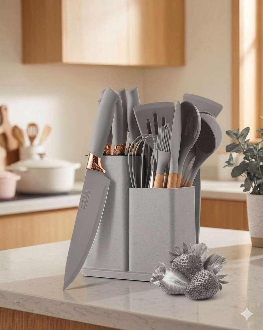 Utensilios de cocina de silicona 12 pieza