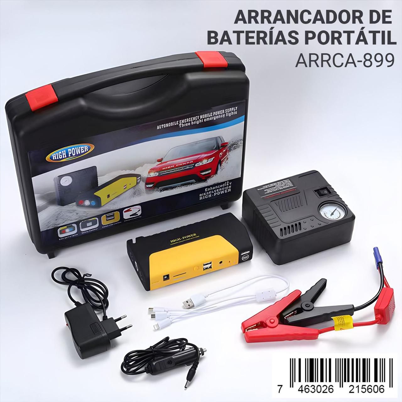 Cargador de baterias Portatil