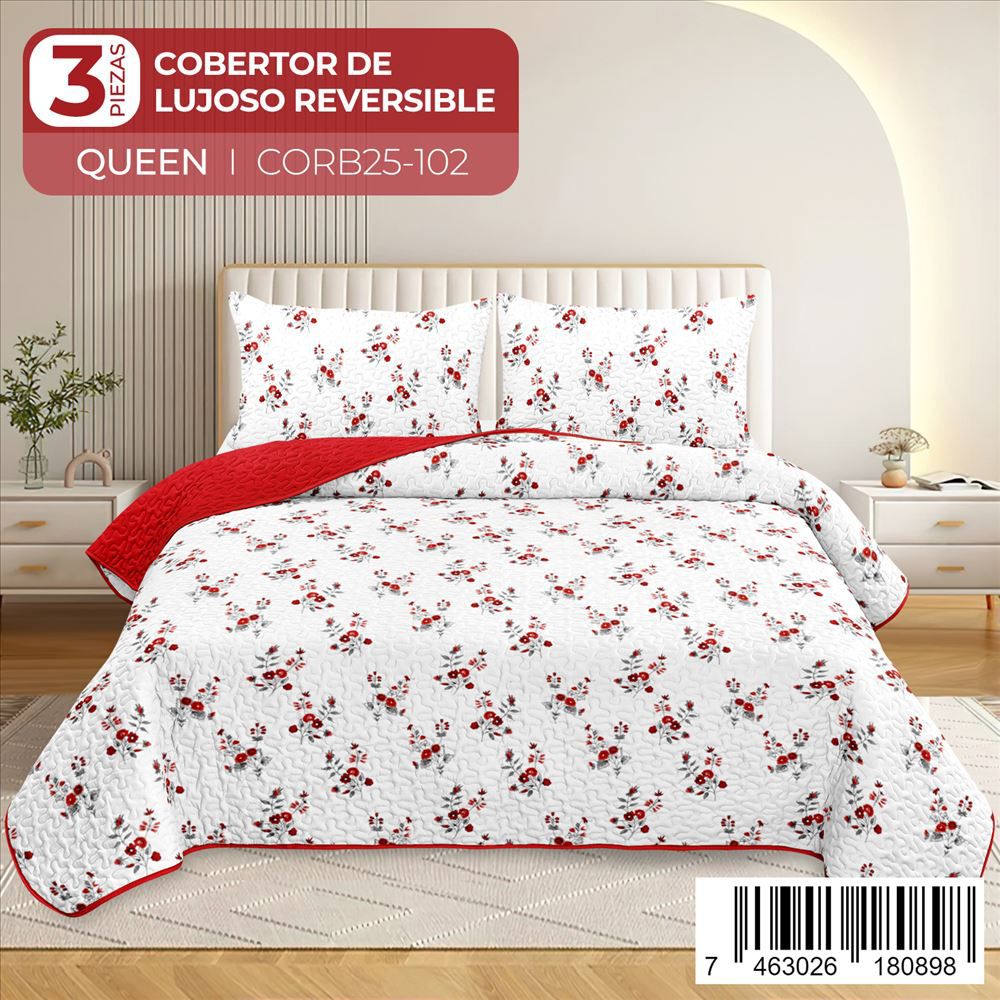 Cobertor 3 PIEZAS QUEEN y KING