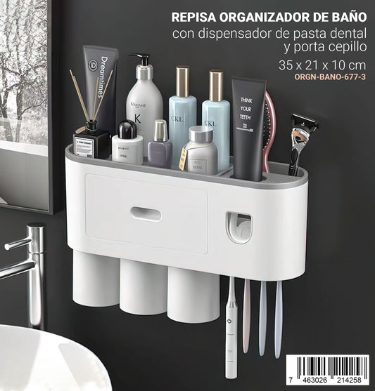 Organizador de baño