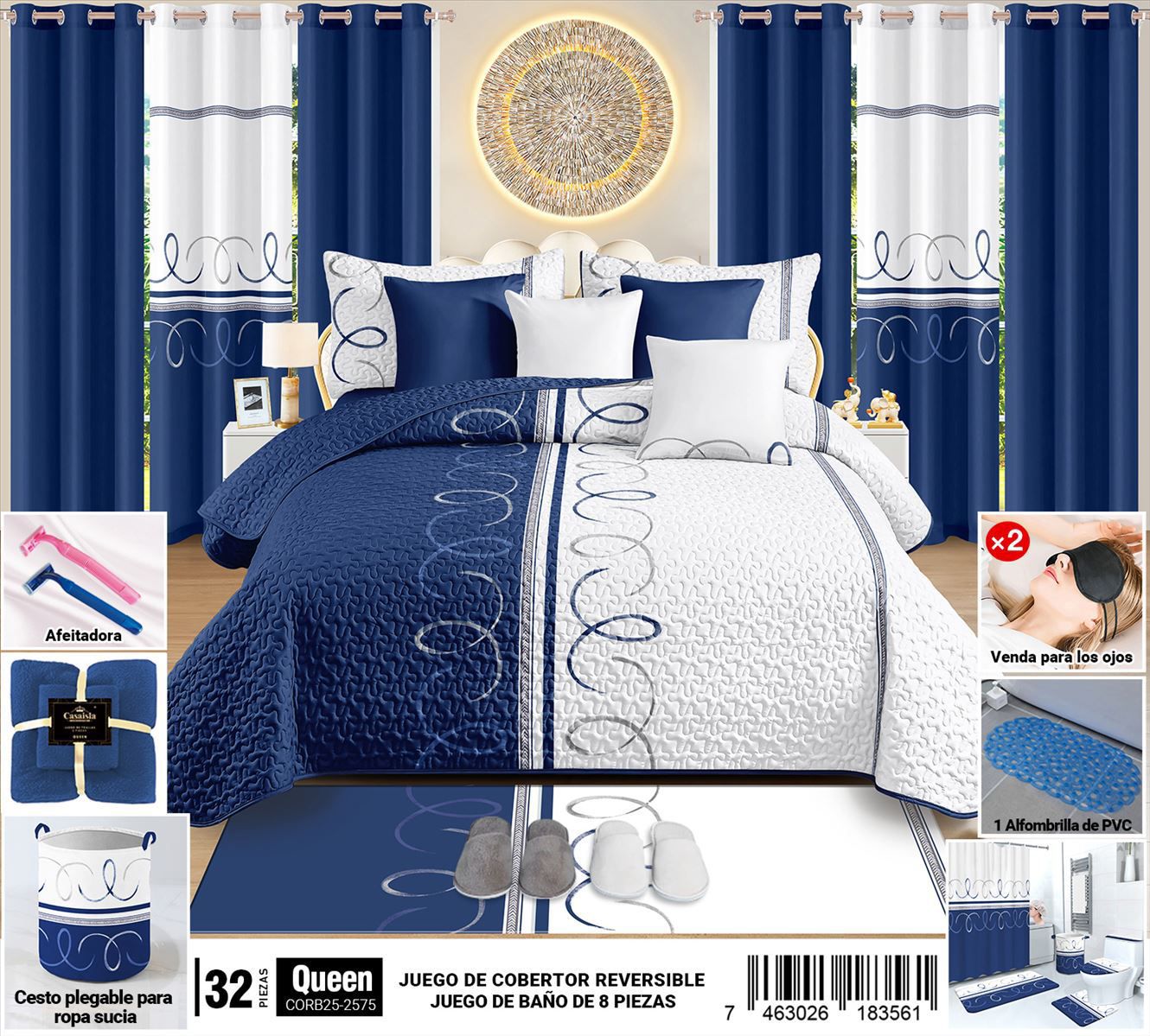 Cobertor 32 Pz Queen