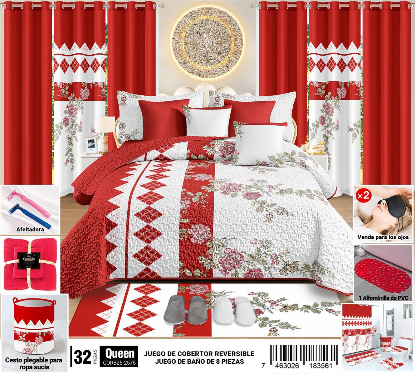 Cobertor 32 Pz Queen