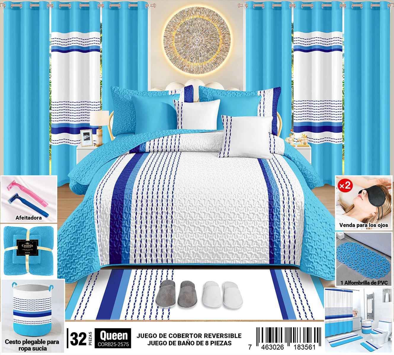 Cobertor 32 Pz Queen