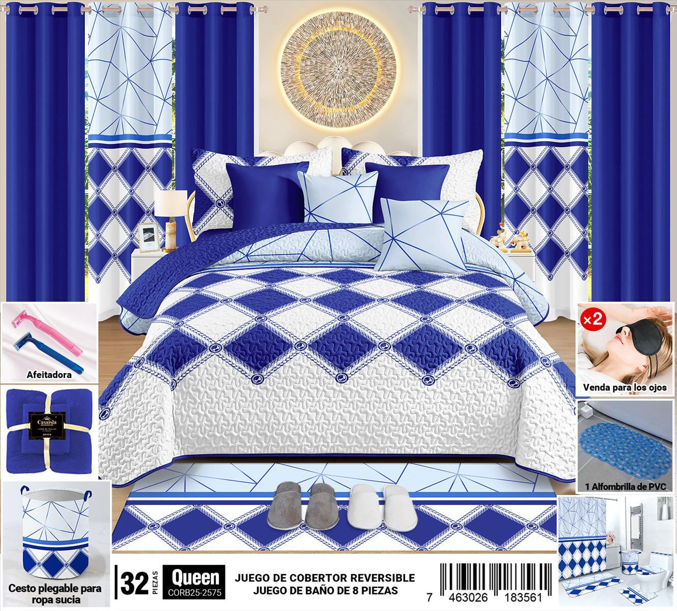 Cobertor 32 Pz Queen