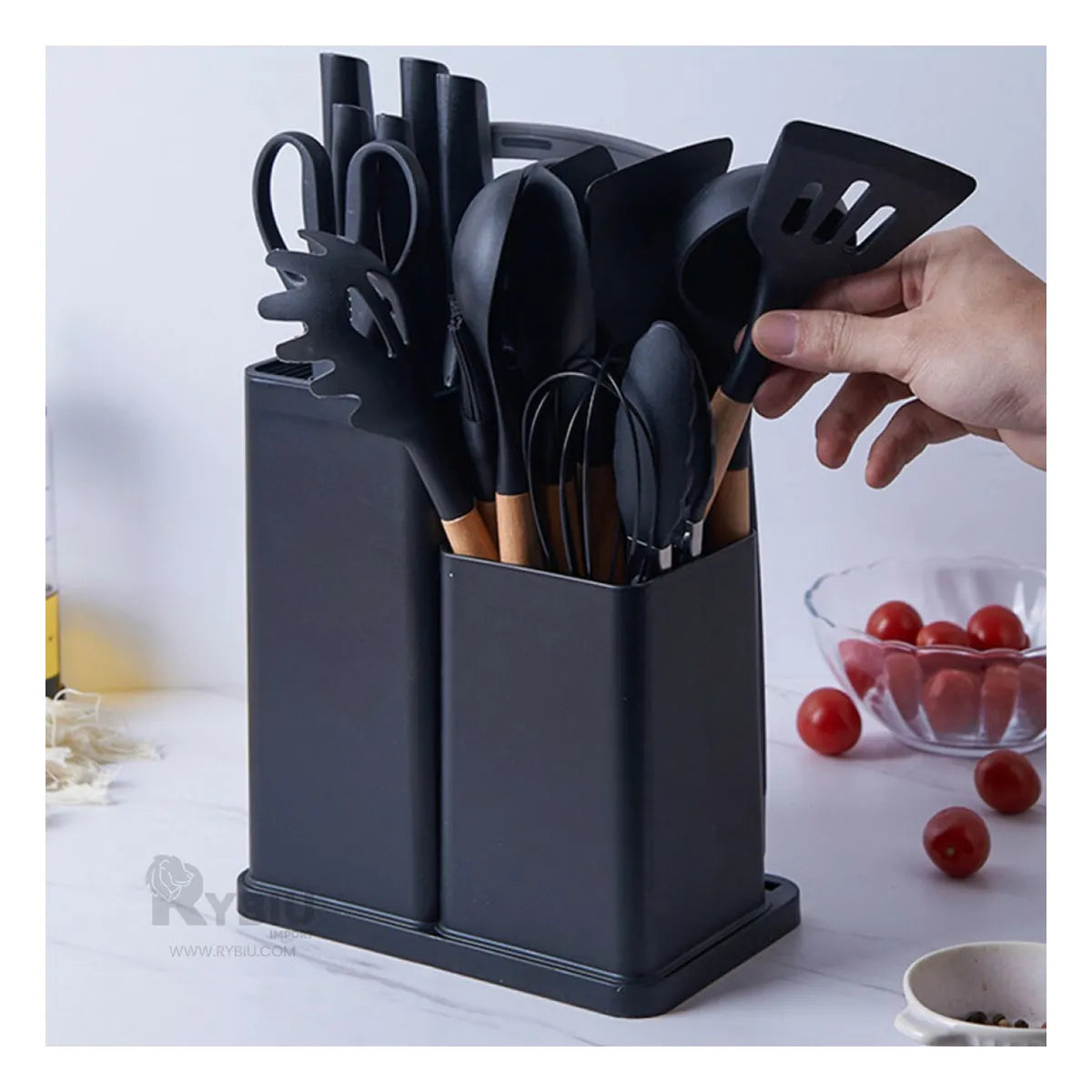 Utensilios de cocina de silicona 12 pieza